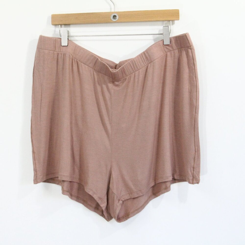 Skims Plus Size Pajama Shorts 2X New Women Lounge Sienna Stretchy pjs